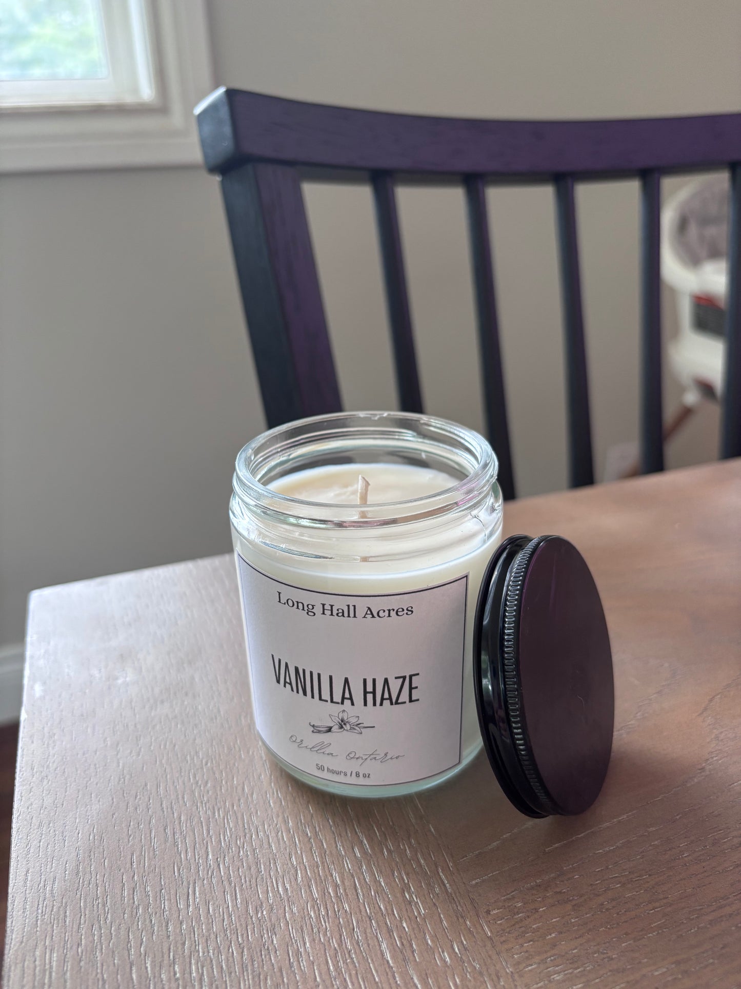 Small Clear Mason Jar Candle